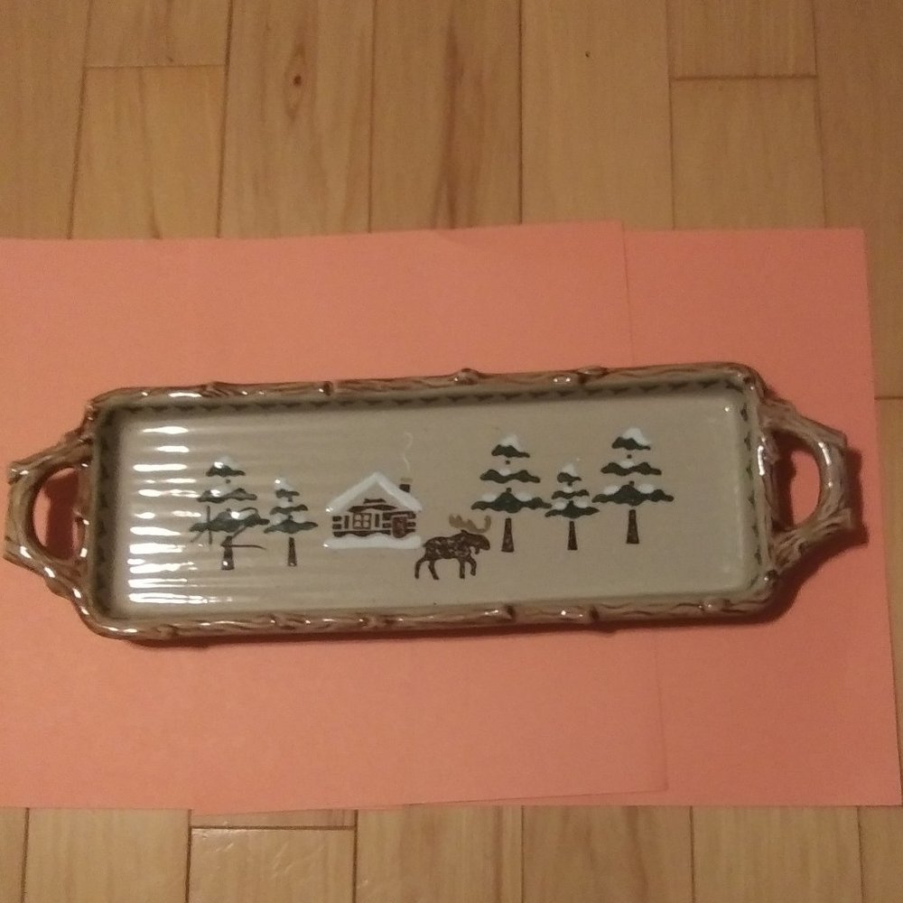 Sonoma Lodge Pottery Serving Tray / Platter